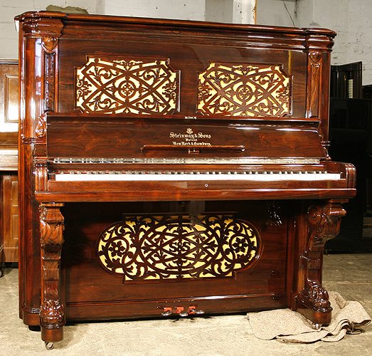 Antique, Steinway upright Piano for sale.